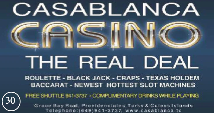 Casablanca Casino advert on the 2026 Road Map