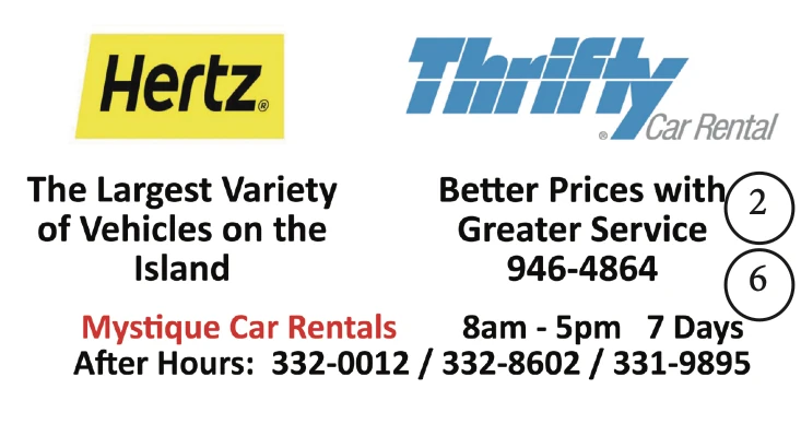 Hertz Rent A Car advert on the 2026 Road Map