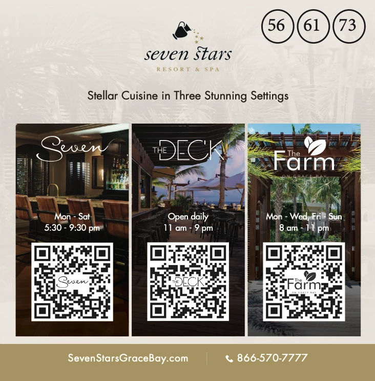 The Deck Restaurant advert on the 2026 Road Map