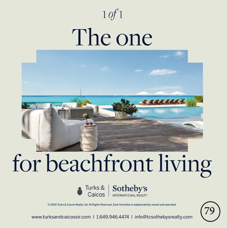 Turks & Caicos Sotheby’s International Realty advert on the 2026 Road Map