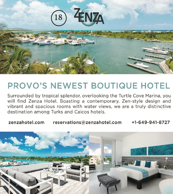 Zenza Hotel advert on the 2026 Road Map